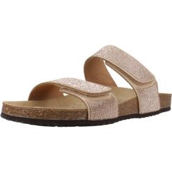 Sandały GEOX D BRIONIA R Rose. Czerwone sandały damskie Converse, bez wzorów, bez obcasa, bez zapięcia. Za 384.50 zł.