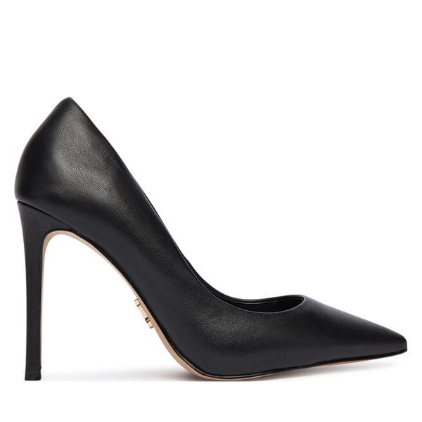 Szpilki Steve Madden. Czarne szpilki damskie Steve Madden, bez wzorów, bez obcasa, na szpilce, bez zapięcia. Za 415.99 zł.