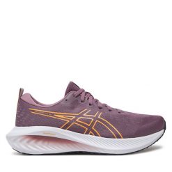 Buty do biegania Asics. Fioletowe obuwie sportowe damskie Asics, bez wzorów, bez zapięcia, do biegania. Za 339.99 zł.