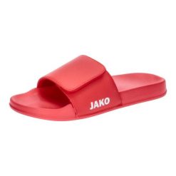 Sandały Jako Jakolette Locker - Czerwone. Czerwone sandały damskie Jako, bez wzorów, z materiału, sportowe, bez zapięcia. Za 116.92 zł.