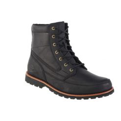 Buty do chodzenia zimowe męskie, Timberland Attleboro PT Boot. Czarne buty sportowe męskie Timberland, na zimę, bez wzorów, bez zapięcia, trekkingowe. Za 649.99 zł.