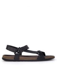 Lasocki Sandały LORENZO-17 MI25 Czarny. Czarne sandały męskie Lasocki, bez wzorów, ze skóry, bez zapięcia. Za 129.99 zł.