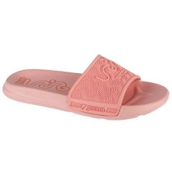 Klapki na basen damskie, S.Land Lady 24 SLALS. Czerwone klapki damskie Joma, bez wzorów, bez obcasa, bez zapięcia. Za 59.99 zł.
