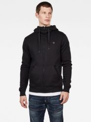 G-Star Raw Bluza Premium Core D16122-C235-6484 Czarny Regular Fit. Czarne bluzy męskie G-Star, m, bez wzorów, z bawełny, retro, bez ramiączek, bez kaptura. Za 312.99 zł.