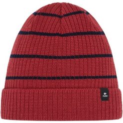 Czapka Eisbar Reni Striped OS MÜ. Czerwone czapki damskie Eisbar, na zimę, bez wzorów, prążkowane, eleganckie. Za 179.90 zł.