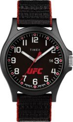 Zegarek Timex Zegarek męski Timex TW2V55000 czarny. Czarne zegarki męskie Timex, bez wzorów. Za 314.00 zł.