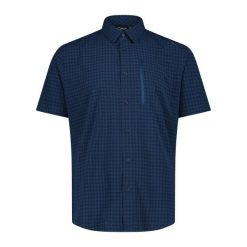 Koszula męska CMP 35S7807. Niebieskie koszule męskie CMP, m, bez wzorów, sportowe, bez kołnierzyka, bez ramiączek. W wyprzedaży za 188.99 zł.