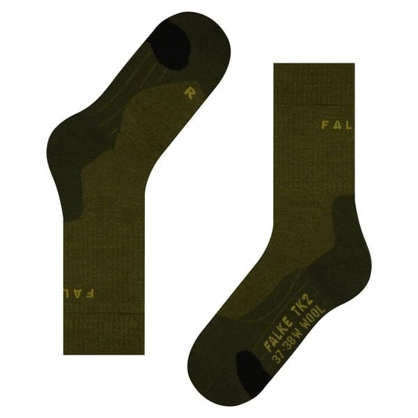 Skarpetki Falke TK2 Wool. Szare skarpety męskie Falke, bez wzorów, z poliamidu. Za 172.00 zł.