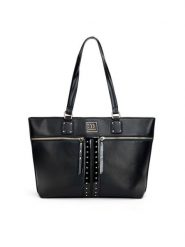 Monnari Torebka TORIMP0-24Z-BAG5950-K020D000-R00 Czarny. Czarne shopperki damskie Monnari, bez wzorów, ze skóry, bez dodatków. Za 119.99 zł.