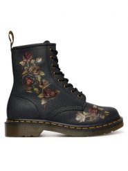 Dr. Martens Trapery 1460 Decayed Roses DM32070001 Czarny. Czarne trapery damskie Dr. Martens, ze skóry, bez zapięcia. Za 989.99 zł.
