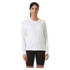 Bluza damska Helly Hansen Shine Solen. Białe bluzy damskie Helly Hansen, bez wzorów, bez ramiączek, bez kaptura. Za 342.50 zł.