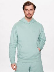 New Balance Bluza MT23565S Zielony Relaxed Fit. Zielone bluzy męskie New Balance, m, bez wzorów, z bawełny, bez ramiączek, bez kaptura. Za 259.99 zł.