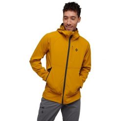 Kurtka softshell męska Black Diamond Element Hoody. Żółte kurtki męskie Black Diamond, m, bez wzorów, z softshellu, bez kaptura, wspinaczkowe. Za 566.99 zł.