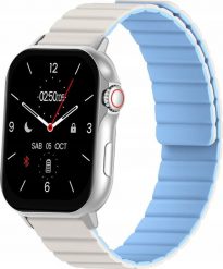 Smartwatch Zegarek Wodoodporny Smart Watch Ip68 Amoled 2,04" Proove Humble / Srebrny. Szare zegarki smartwatch PROOVE, bez wzorów. Za 247.86 zł.