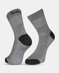 Uniseksowe skarpety outdoorowe Kilpi LIRIN-U. Szare skarpetki damskie Kilpi, bez wzorów, z materiału. Za 112.21 zł.