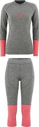 Majesty Zestaw Bielizny Technicznej Majesty Cover Lady Base Layer SET Grey/Pink S. Różowe bielizna sportowa damska Majesty, s, bez wzorów. Za 179.00 zł.
