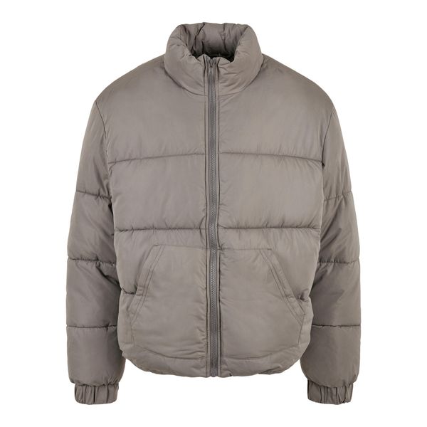 Kurtka Urban Classics cropped puffer. Szare kurtki męskie Urban Classics, m, bez wzorów, bez kaptura. Za 379.00 zł.
