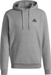Adidas adidas Essentials Fleece Męska Szara (H12213) r. S. Szare bluzy męskie Adidas, m, bez wzorów, bez ramiączek, bez kaptura. Za 182.12 zł.