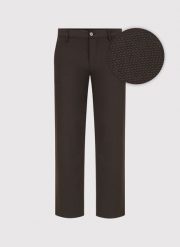 PAKO LORENTE – Brązowe spodnie męskie chino. Brązowe eleganckie spodnie męskie Pako Lorente, bez wzorów, z elastanu. Za 359.99 zł.