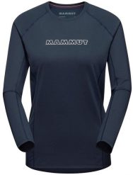 Bluza damska Mammut Selun FL Longsleeve Logo - marine. Bluzy damskie Puma, bez wzorów, marine, bez ramiączek, bez kaptura. Za 388.99 zł.