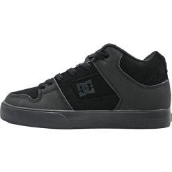 Trampki męska DC Shoes Pure Mid Czarny. Czarne trampki męskie DC Shoes, bez wzorów, ze skóry, bez zapięcia. Za 390.00 zł.