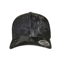 Czapka Trucker rétro Flexfit YP Classics. Czarne czapki damskie FLEXFIT, bez wzorów, retro. Za 81.15 zł.