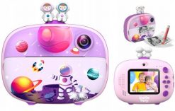 Aparat cyfrowy Aparat Natychmiastowy 20MP Kamera 1080p Obiektyw Selfie Drukarka. Aparaty kompaktowe NoName. Za 769.98 zł.