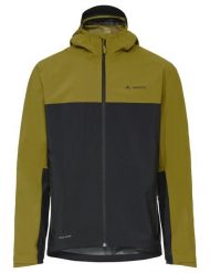 Kurtka Hardshell M Moab Rain Jacket. Zielone kurtki sportowe męskie Vaude, m, bez wzorów, z hardshellu, rowerowe. Za 839.15 zł.