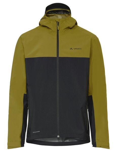 Kurtka Hardshell M Moab Rain Jacket. Zielone kurtki męskie Vaude, m, bez wzorów, z hardshellu. Za 829.10 zł.