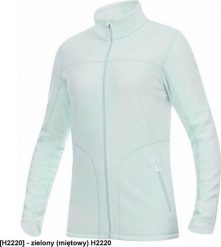 Ardon ARDON JOFLEX - Damska bluza polarowa stójka 2 kieszenie ozdobne płaskie ozdobne 100% poliester fleece, 280 g/m2 - zielony (miętowy) H2220 L. Zielone bluzy damskie Ardon, l, bez wzorów, z polaru, bez ramiączek, bez kaptura. Za 79.34 zł.