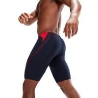 Jammery kąpielowe męskie Speedo Hyper Boom Splice Jammer. Niebieskie kąpielówki męskie Speedo, m, bez wzorów. Za 109.99 zł.