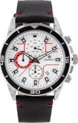 Zegarek Perfect ZEGAREK MĘSKI PERFECT CH02L - CHRONOGRAF (zp351g) + BOX. Zegarki męskie Perfect, bez wzorów. Za 112.49 zł.