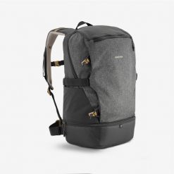 Plecak turystyczny Quechua Arpenaz NH500 30 litrów Ice Compartment. Szare plecaki damskie QUECHUA, bez wzorów, sportowe. Za 199.99 zł.