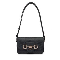 Torebka Guess. Szare listonoszki damskie Guess, z aplikacjami, bez dodatków. Za 659.99 zł.