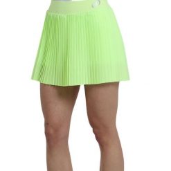 Spódnica damska Bullpadel Badea. Żółte spódnice damskie bullpadel, bez wzorów, sportowe, sportowe. Za 215.50 zł.