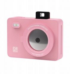 Aparat 2mp Natychmiastowy Wydruk 300 Dpi Bluetooth Led + Wkłady / Hanin Z5s / Różowy. Aparaty kompaktowe Impossible. Za 335.53 zł.