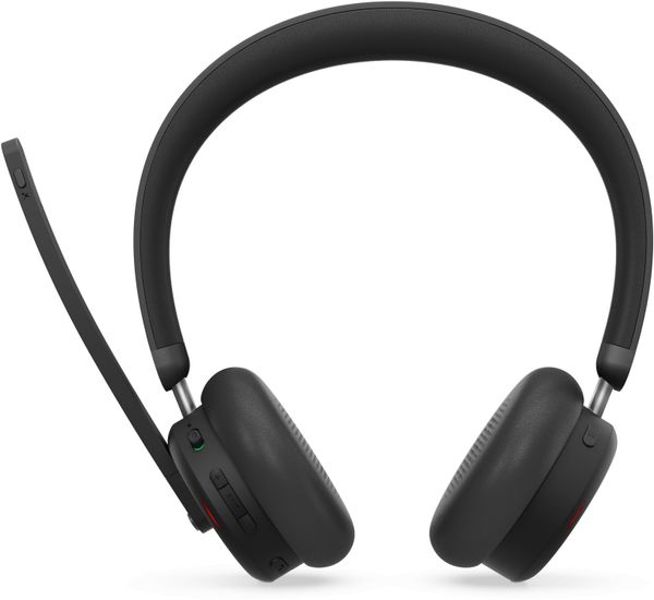 Lenovo ANC Headset 6550 Zestaw słuchawkowy Bezprzewodowy Opaska na głowę Biuro/centrum telefoniczne USB Type-C Bluetooth Czarny. Czarne słuchawki bezprzewodowe Lenovo. Za 545.32 zł.