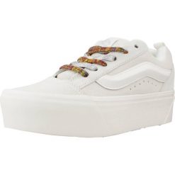 Tenisówki Vans Model Knu Stack Kolor Biały. Białe trampki i tenisówki damskie Vans, bez wzorów, z tkaniny, bez zapięcia. W wyprzedaży za 454.40 zł.