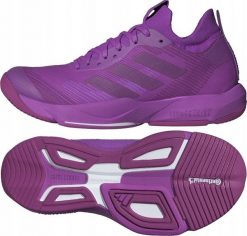 Adidas Rapidmove ADV Train - Buty sportowe damskie, Fioletowe | r. 41 1/3. Fioletowe obuwie sportowe damskie Adidas, bez wzorów, bez zapięcia. Za 280.63 zł.