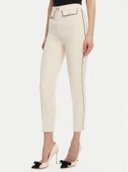 Elisabetta Franchi Spodnie materiałowe PA-T71-51E2-V360 Écru Regular Fit. Spodnie materiałowe damskie Elisabetta Franchi, bez wzorów, z materiału. Za 819.99 zł.
