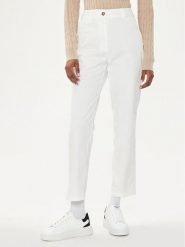 Gant Chinosy 4150261 Biały Slim Fit. Białe spodnie materiałowe damskie GANT, bez wzorów, z bawełny. Za 279.99 zł.