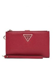 Guess Portfel Laurel II Slg SWZG74 59157 Czerwony. Czerwone portfele damskie Guess, ze skóry. Za 279.99 zł.