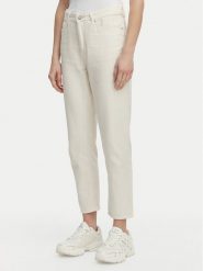 Armani Exchange Jeansy XW000073 AF12858 U1003 Kremowy Relaxed Fit. Białe jeansy damskie Armani Exchange, bez wzorów, z bawełny. Za 549.99 zł.