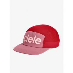 Czapka z daszkiem Ciele Go Cap Comp Century. Czerwone czapki damskie Ciele Athletics, bez wzorów. Za 146.99 zł.