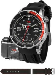 Zegarek męski Vostok Europe NH35A-510A587S czarny. Czarne zegarki męskie Vostok Europe, bez wzorów. Za 4,099.96 zł.