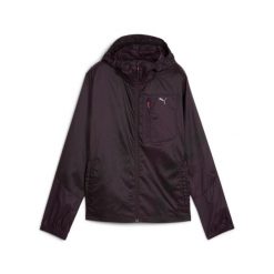 Kurtka impermeabilna damska Puma Seasons. Fioletowe kurtki sportowe damskie Puma, s, bez wzorów, bez ramiączek, bez kaptura, do biegania. Za 347.05 zł.