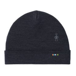 Czapka Smartwool Merino Reversible Cuffed. Czarne czapki męskie Smartwool, bez wzorów. Za 148.75 zł.