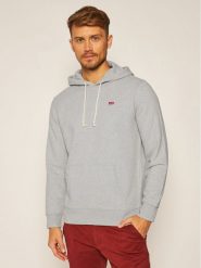 Levi's® Bluza New Orginal 34581-0000 Szary Regular Fit. Szare bluzy męskie m, bez wzorów, z bawełny, bez ramiączek, bez kaptura. Za 259.99 zł.