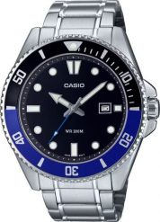 Zegarek Casio Zegarek Męski Casio MDV-107D-1A2 + BOX. Zegarki męskie Casio, bez wzorów. Za 384.40 zł.