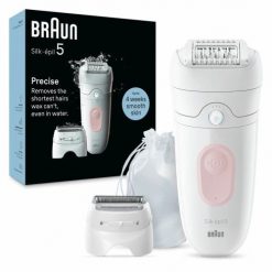 Braun Silk-épil 5 5-030 28 pęset(y) Różowy, Biały. Depilatory BRAUN. Za 270.99 zł.